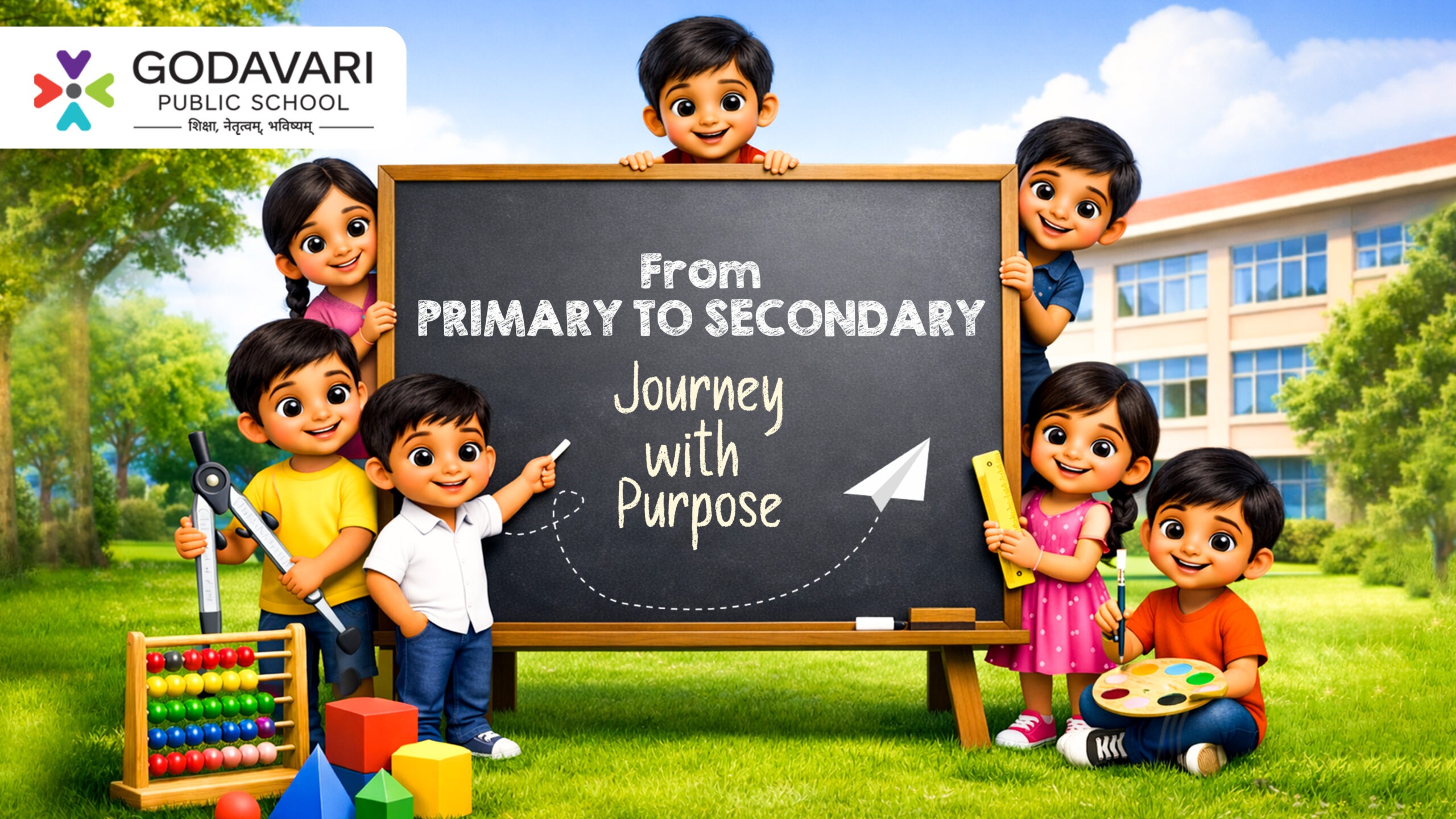 How Primary School Activities at Godavari Public School Prepare Children for Secondary School